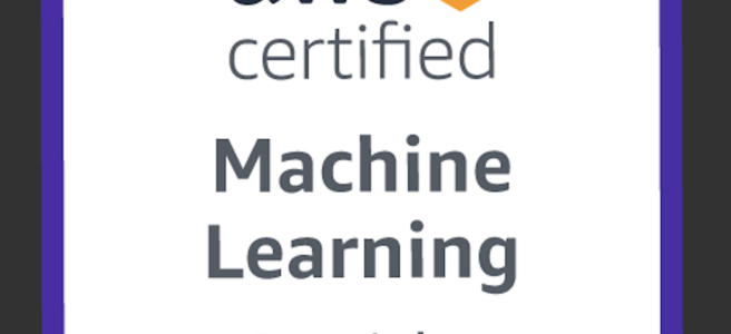 AWS Certified Machine Learning Specialty Certification