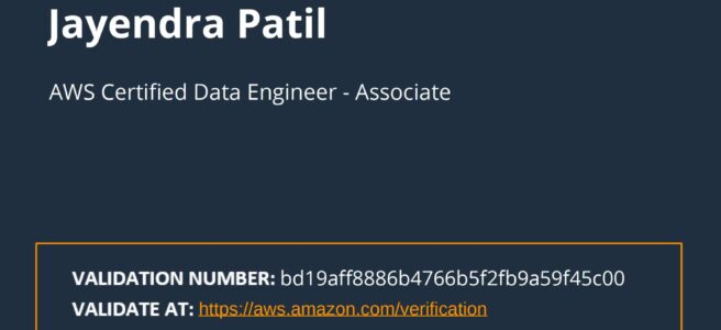 AWS Certified Data Engineer - Associate DEA-C01