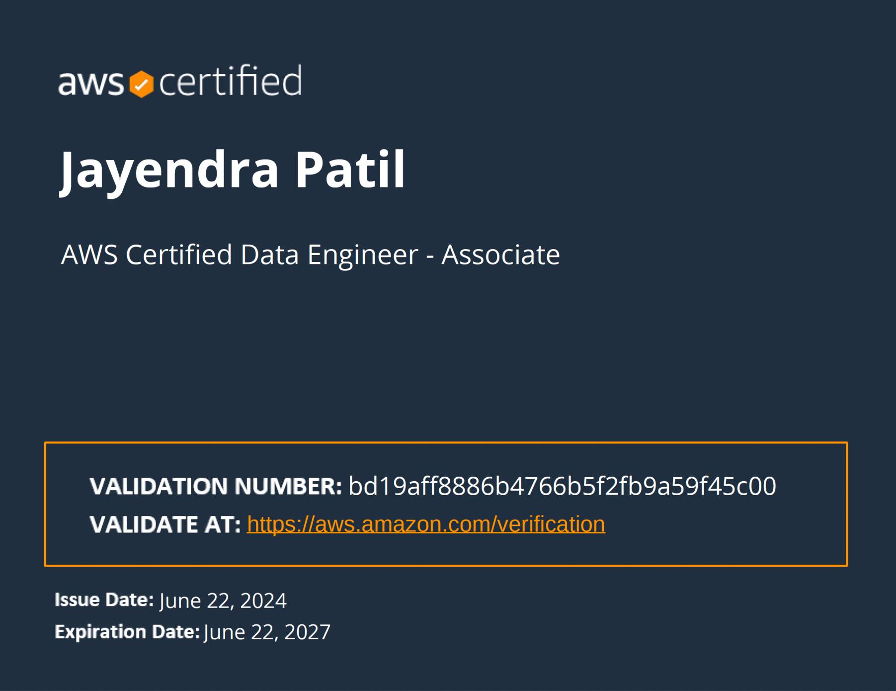AWS Certified Data Engineer - Associate DEA-C01